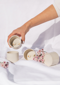 "Oh Hello Boobies" —  Set of 2 — Ceramic Espresso Cup